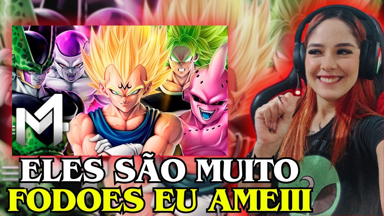 MEU PONTO FRACO!! Vilões (Dragon Ball Z) - Poder | M4rkim (Cherry React)
