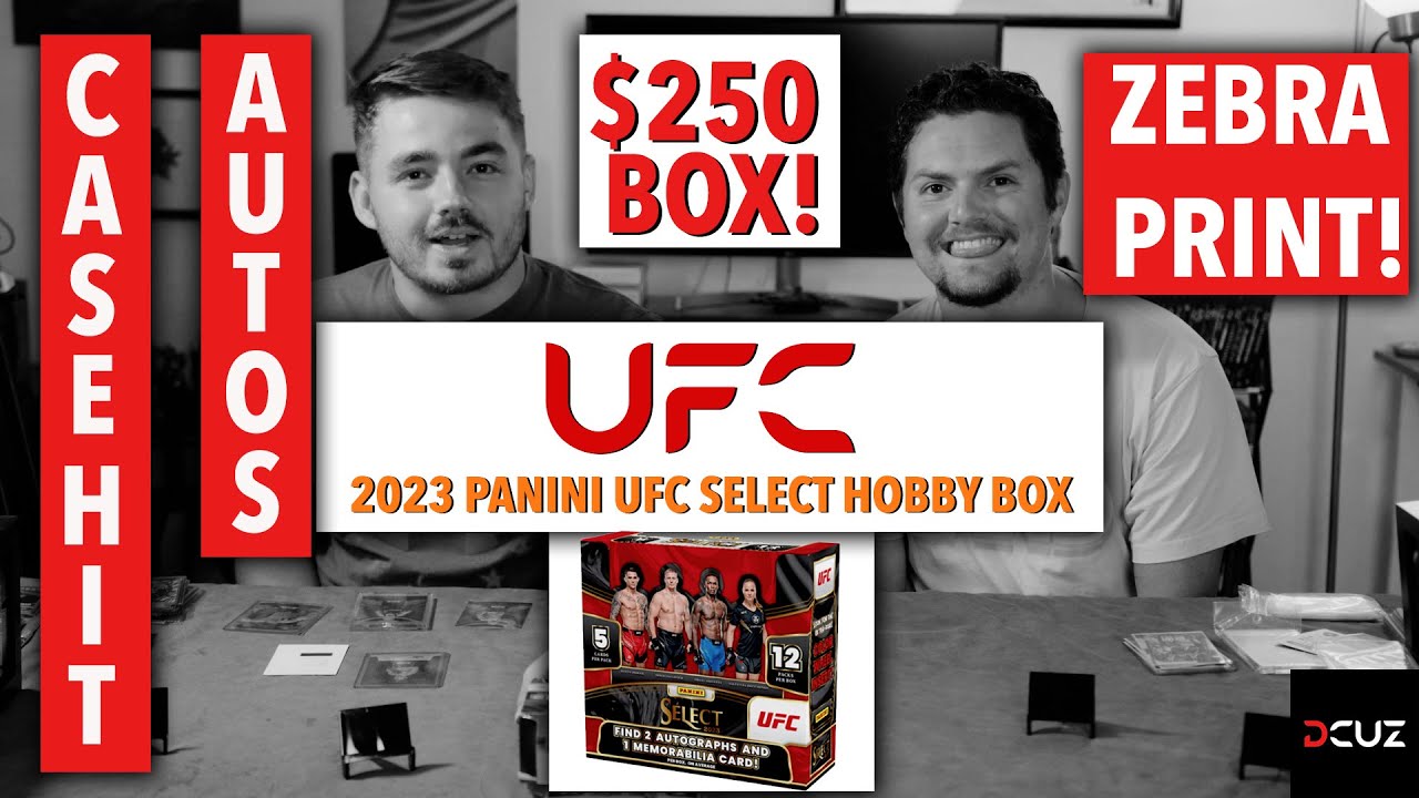 2023 UFC SELECT HOBBY BOX | CASE HIT | AUTOS
