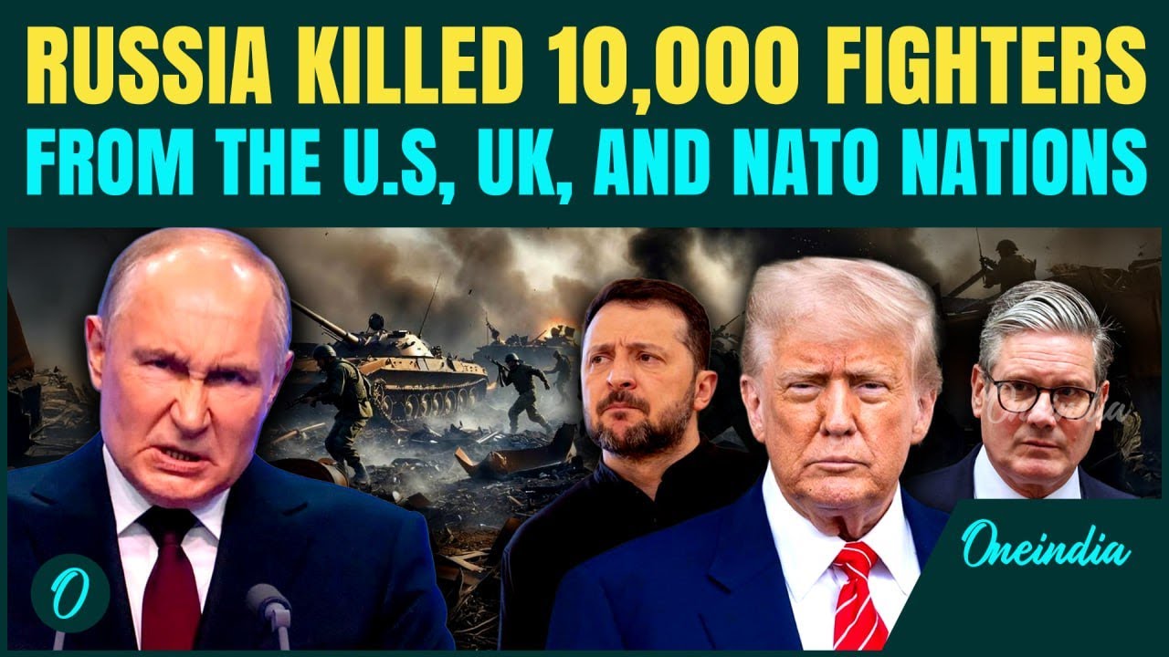 BREAKING: Russia KILLS 10,000 Fighters from the U.S and UK in Ukraine|NATO Stays Silent On Bloodshed