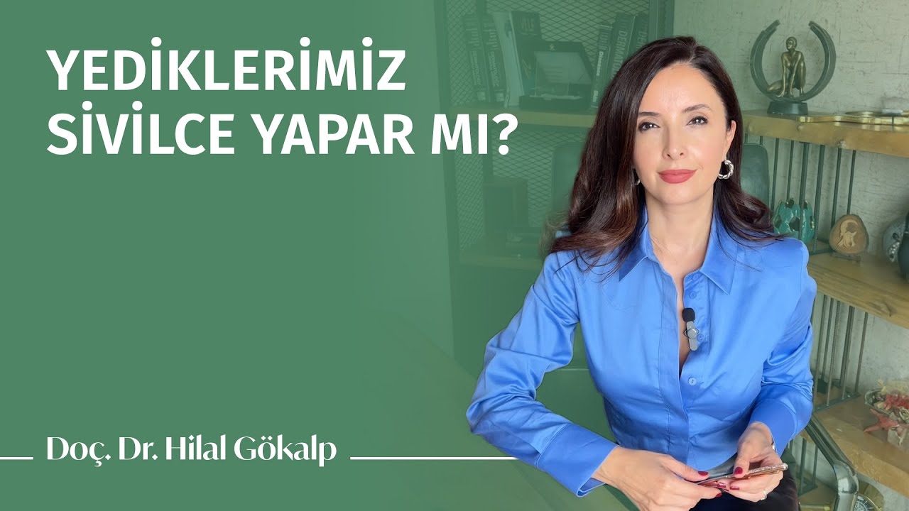 Yediklerimiz Sivilce Yapar mı? Beslenmenin Cildimiz Üzerindeki Etkileri! Doç. Dr. Hilal Gökalp