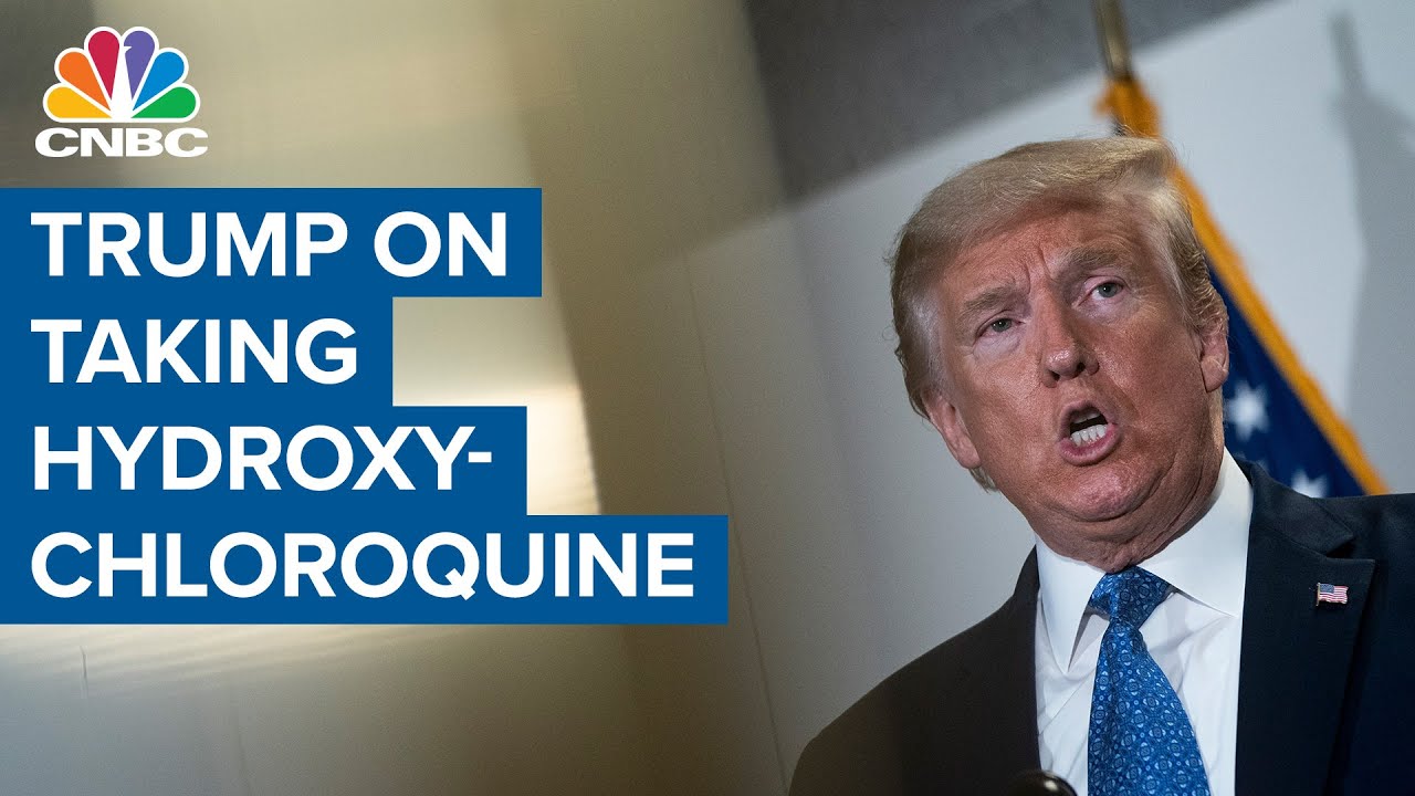 Pres. Donald Trump: I'm taking hydroxychloroquine to prevent coronavirus infection