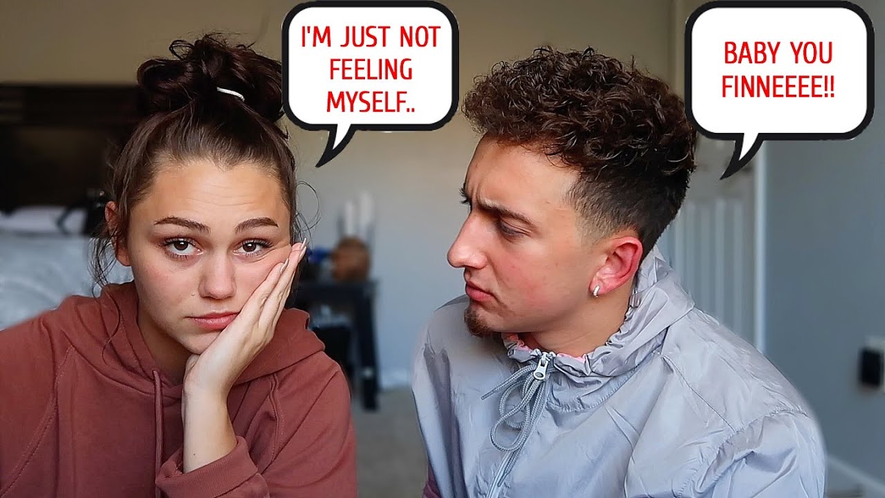 BEING INSECURE TO SEE HOW MY BOYFRIEND REACTS!! *CUTE REACTION* | Montana & Ryan