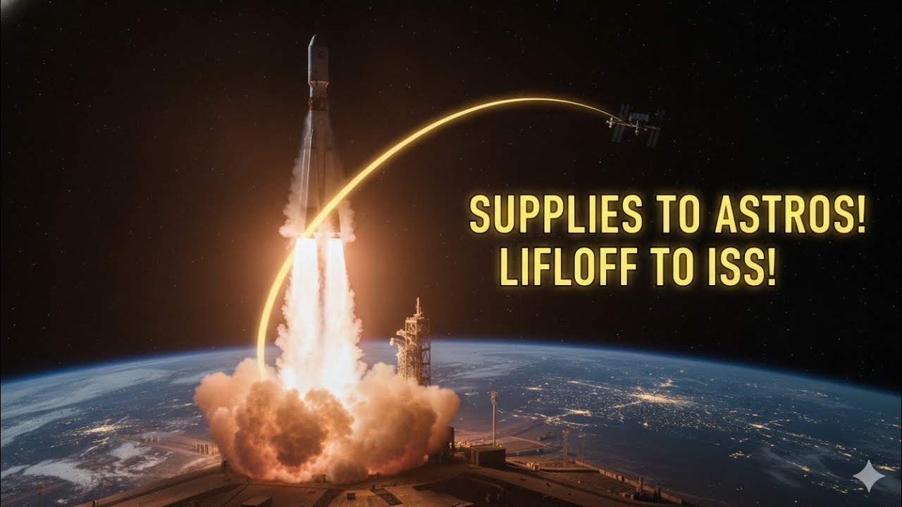 Russia Launches Progress 95 Cargo Spacecraft to the International Space Station #iss #space 