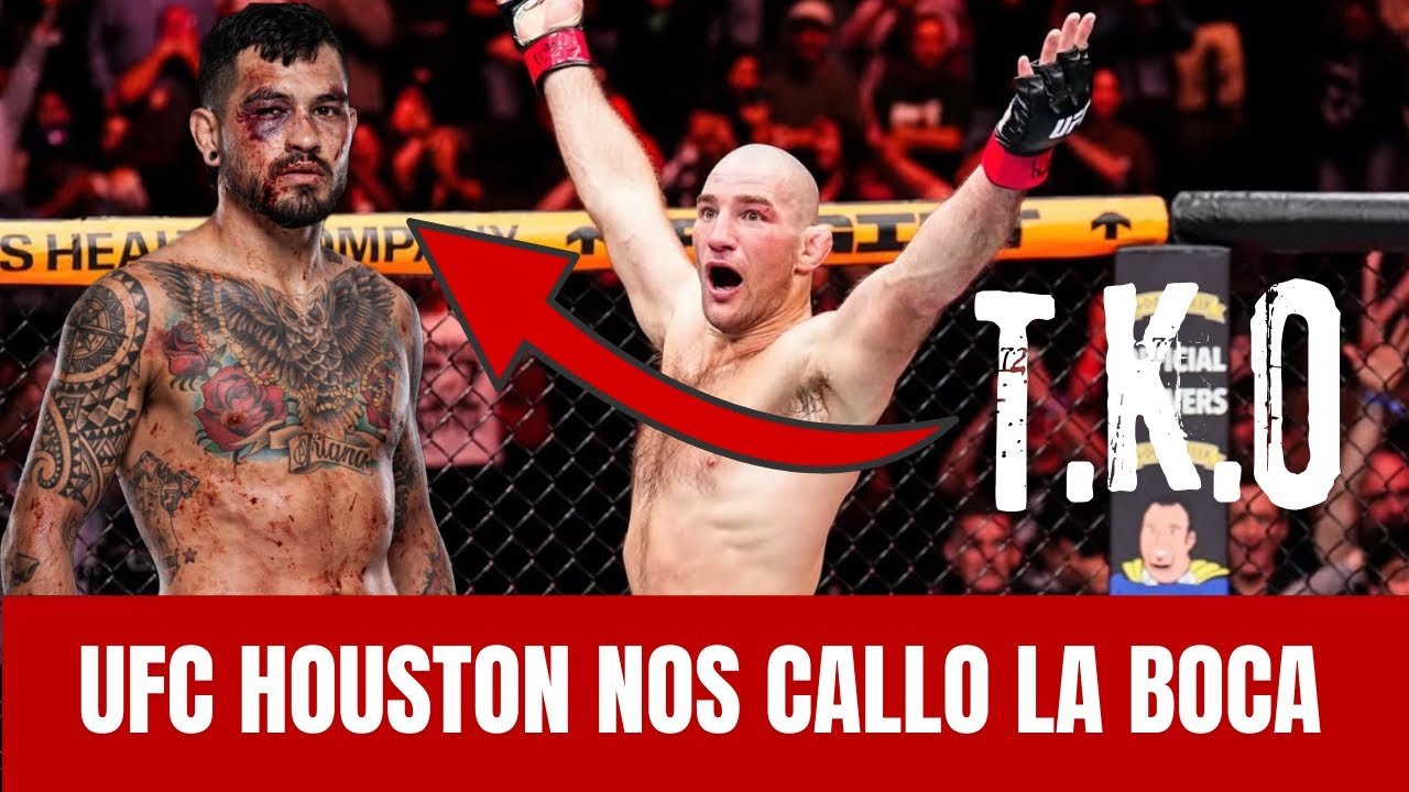 STRICKLAND LUCIÓ IMPECABLE EN UFC HOUSTON 