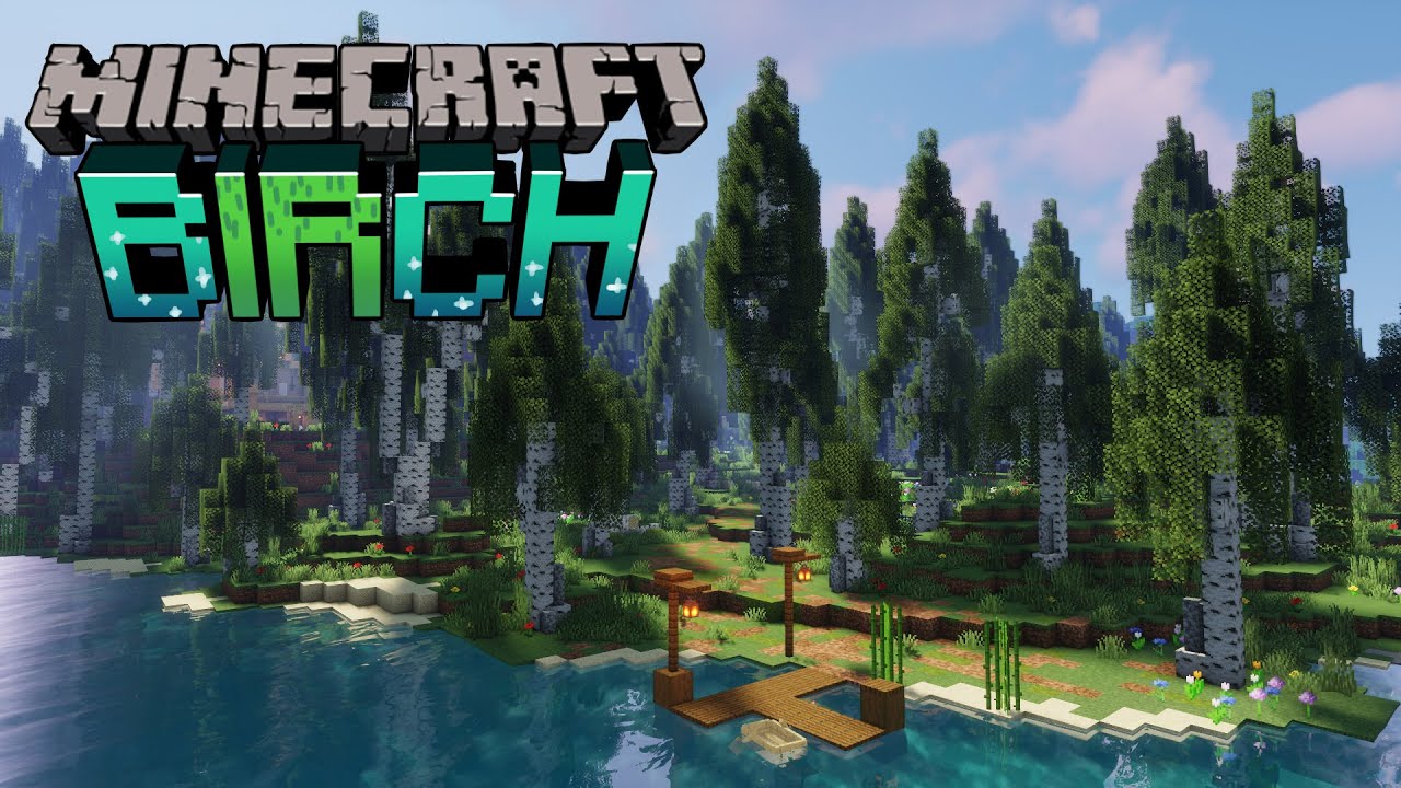 The SUPERIOR Version of the BIRCH forest - Minecraft Transformation