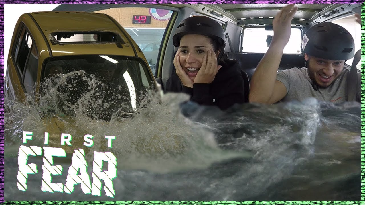 OUASSIMA en YOUSTOUB VERDRINKEN BIJNA in AUTO | FIRST FEAR