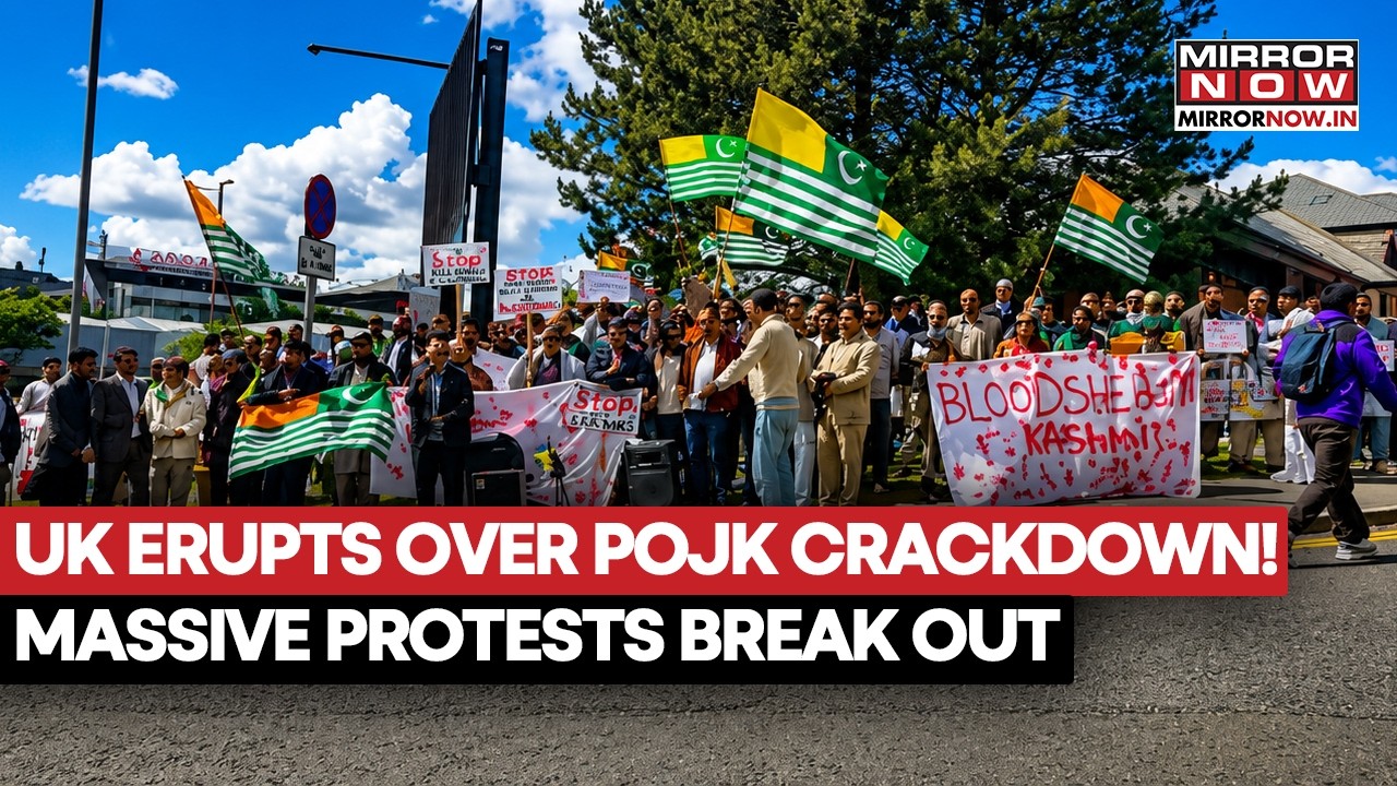 UK Erupts Over PoJK Military Crackdown! Massive Protests Break Out After Internet Shutdown