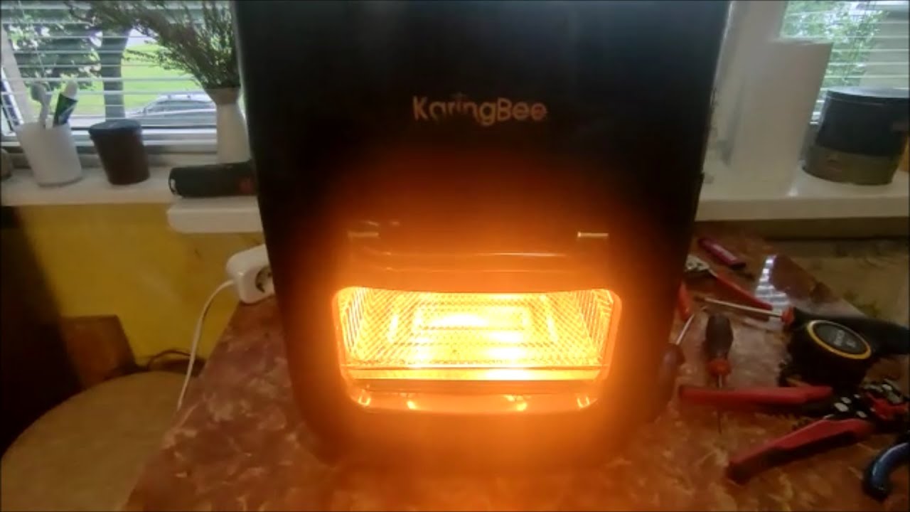 Замена ТЭНа (нагревающего элемента) аэрогриля KaringBee JD989