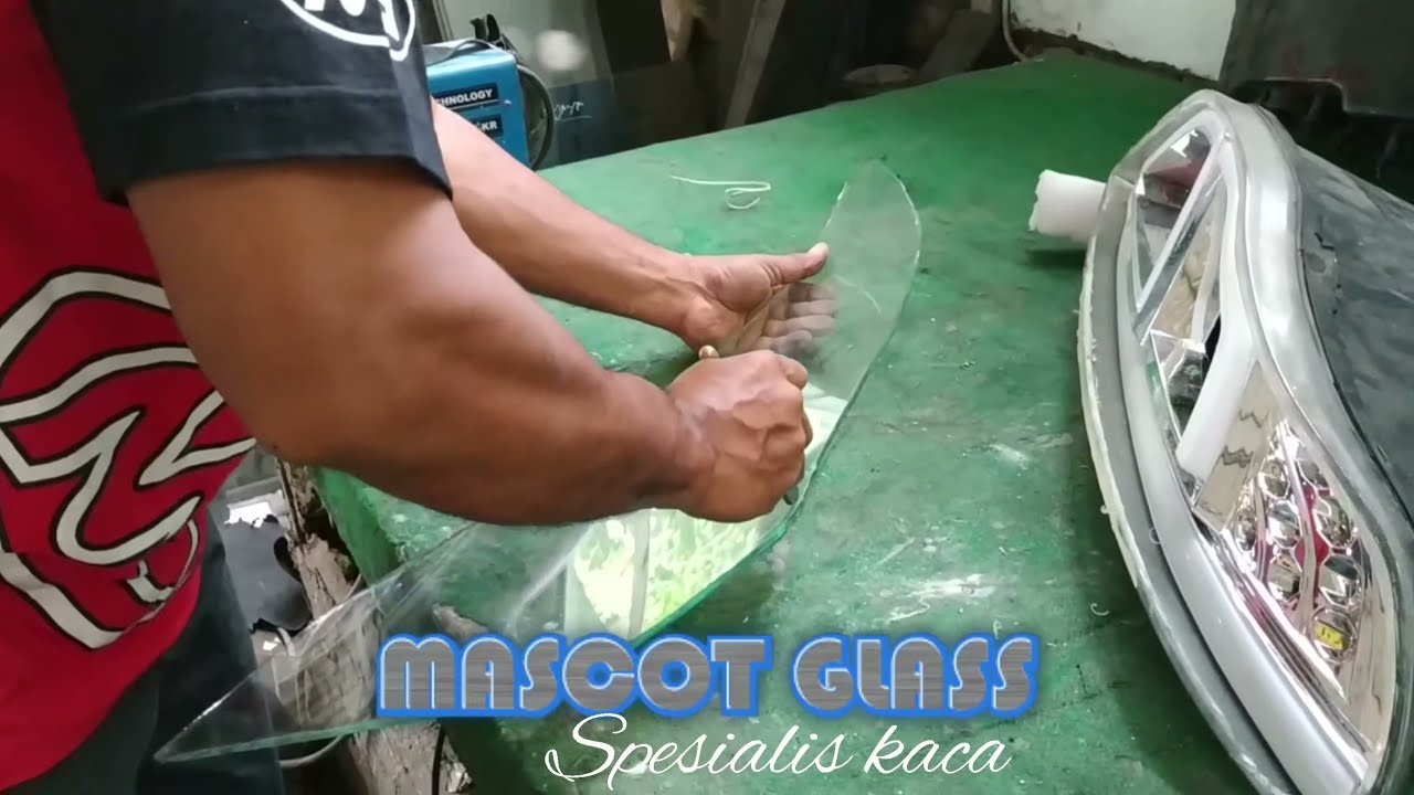 CARA MEMBUAT & MENGGANTI KACA LAMPU MOBIL