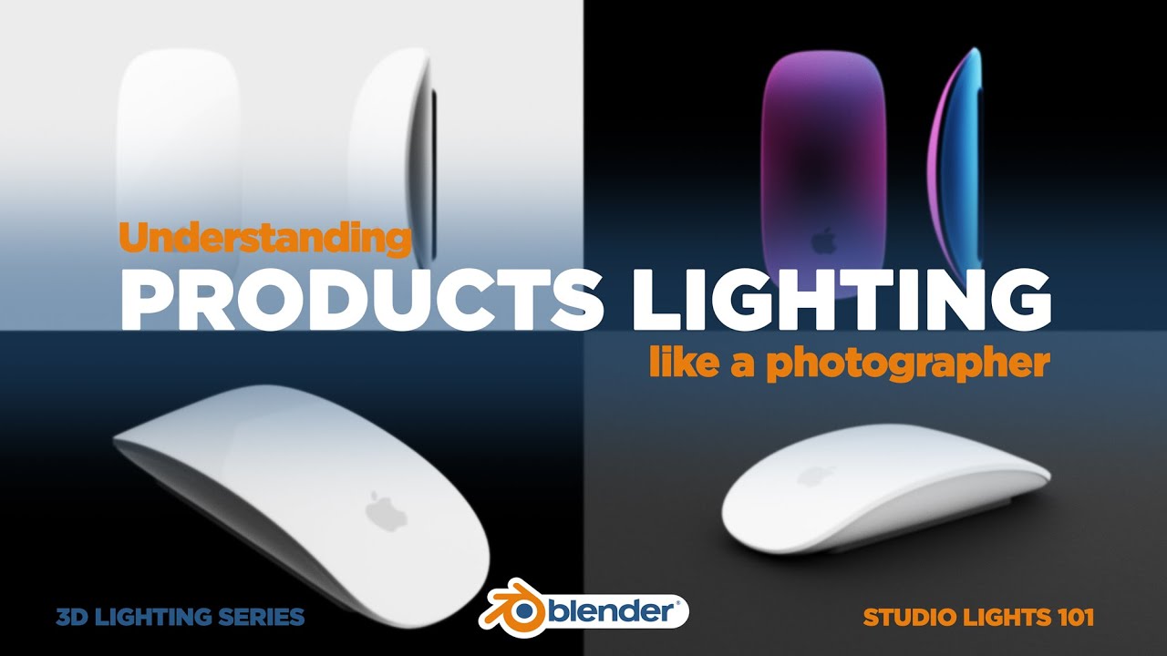 Understanding Products Lighting in Blender like a photographer (Blender Lighting 101 Series )