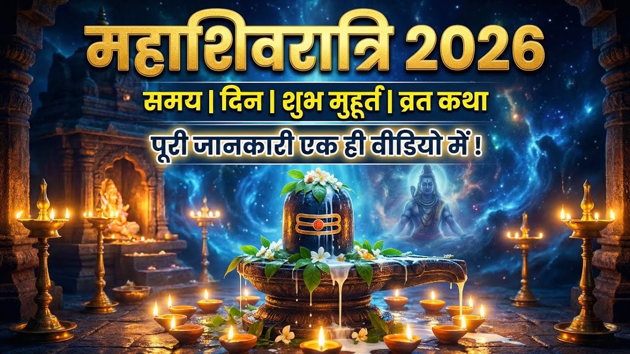 Mahashivratri Kab Hai 2026 | महाशिवरात्रि पूजा शुभ मुहूर्त, विधि और व्रत कथा | Full Guide