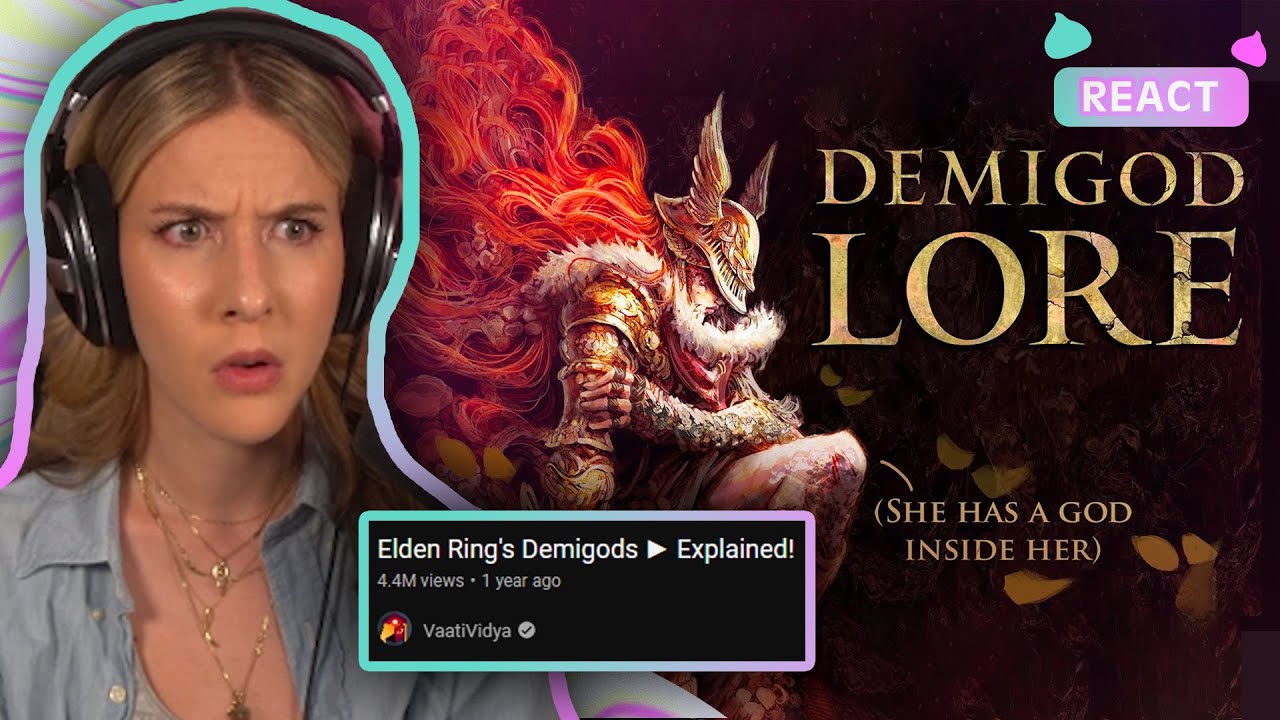 РЕАКЦИЯ на VaatiVidya Elden Ring's Demigods ► Объяснено!