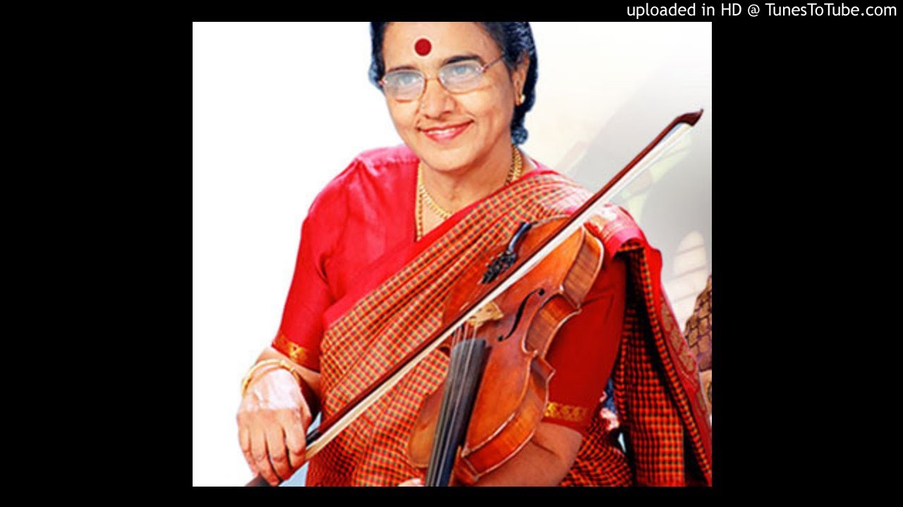 Dr. N. Rajam ....Raga Madhuvanti on violin