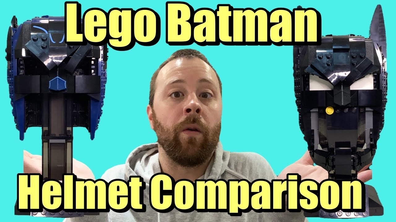 Lego Batman Helmet Cowls Comparison Review!