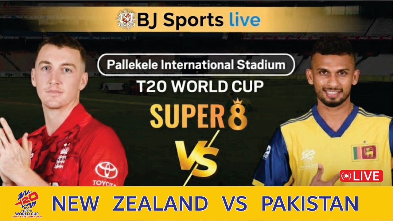 🔴 Sri Lanka vs England Live T20 World Cup 2026 Super 8 Match Live Stream & Score