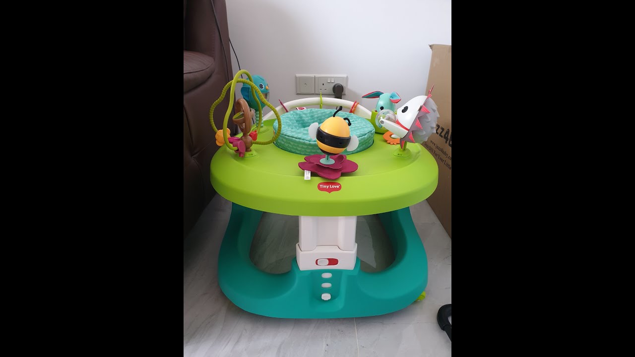 Setup Tiny Love Mobile Activity Center from scratch - What to do at home with your infant or toddler
