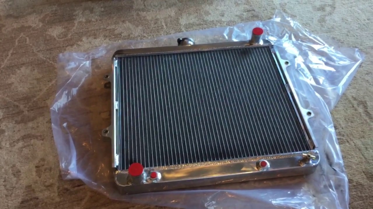 REVIEW: 1990 Toyota 2WD pickup all aluminum 2-row Champion radiator for 22RE motor