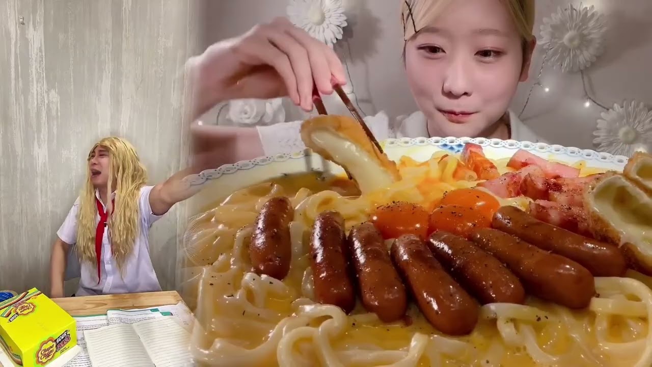 Video Ngắn (anhmoney) Và Mukbang （MIYU ASMR) 