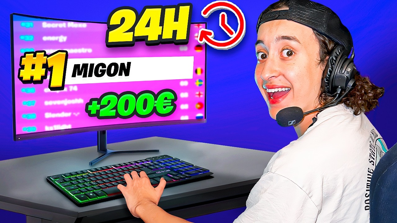 Je redeviens JOUEUR PRO sur FORTNITE pendant 24H !