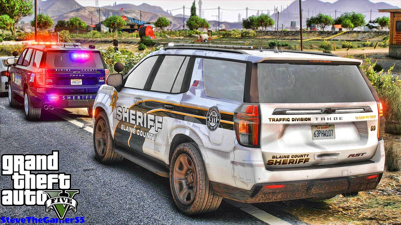 Sheriff Monday Patrol|| Ep 67|| GTA 5 Mod Lspdfr|| #lspdfr #stevethegamer55