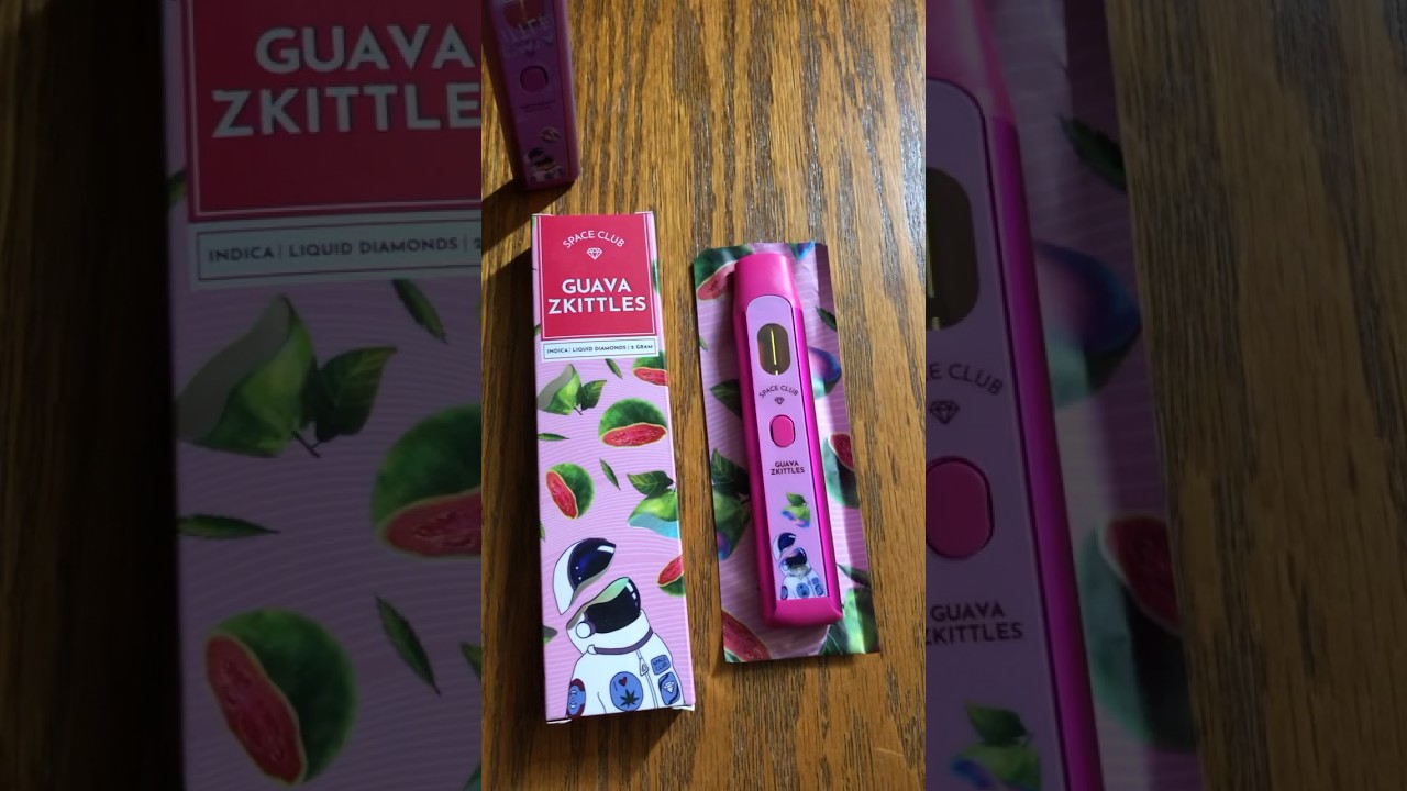Space Club Guava Zkittles / Hawaii Mochi 2G Disposable #shorts #getspaced #disposablevapepen