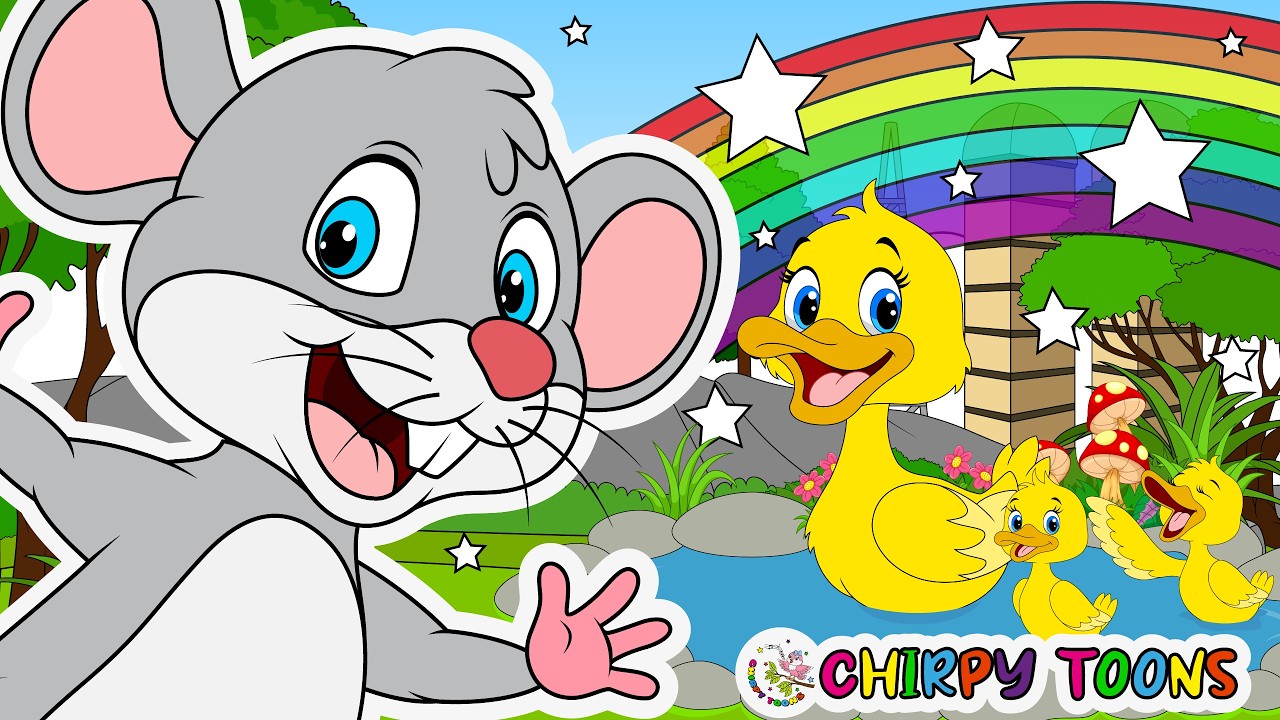Peek a Boo + Five Little Ducks - Nursery Rhymes & Kids Songs | Five Little Ducks Poem