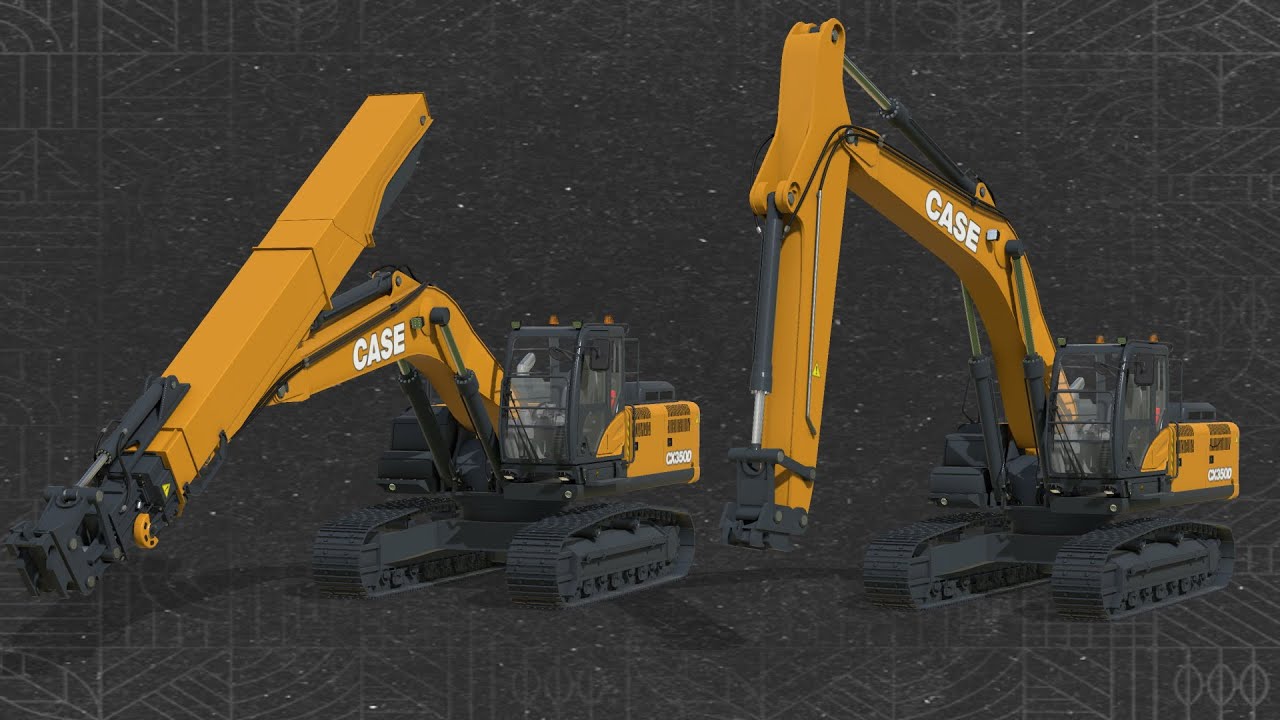 FS25 - Case CX350D v1.1.0.0