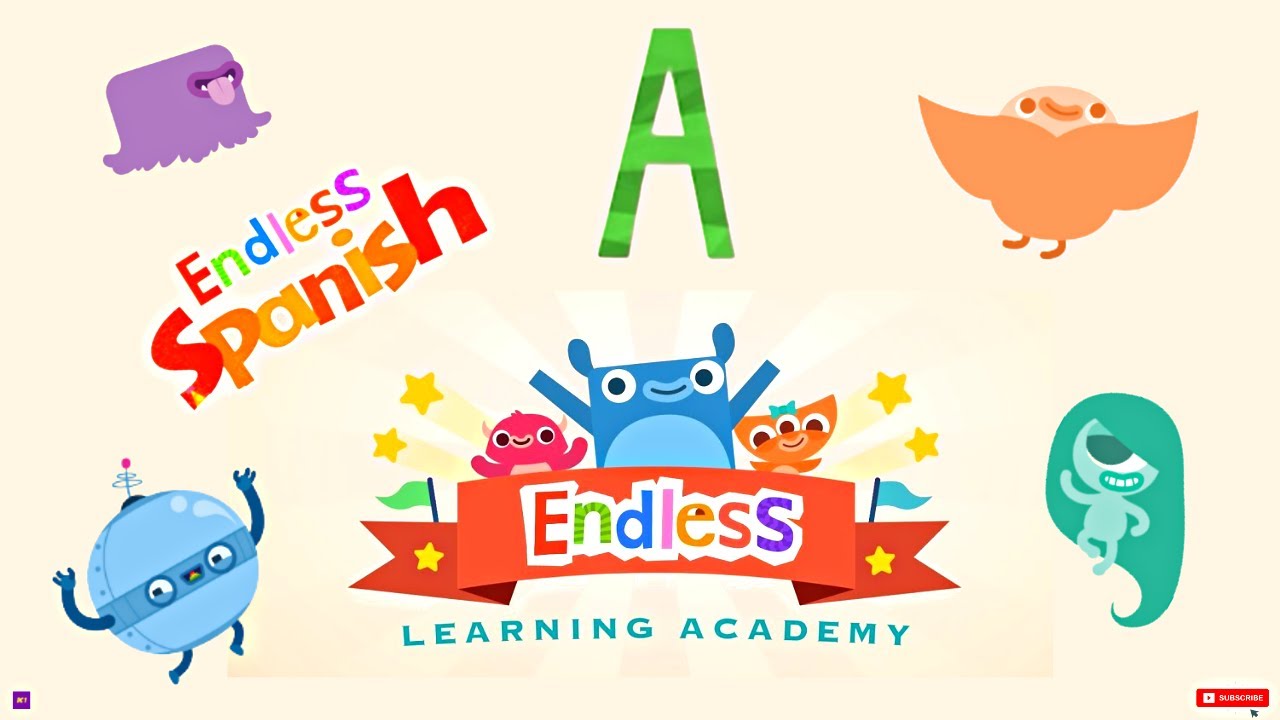 Endless Learning Academy | Spanish Sight Words | Letter A | Fun Alphabet Learning #1