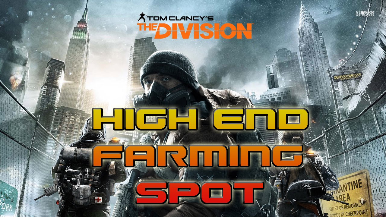 High End Farming spot on The Division (Caduceus)