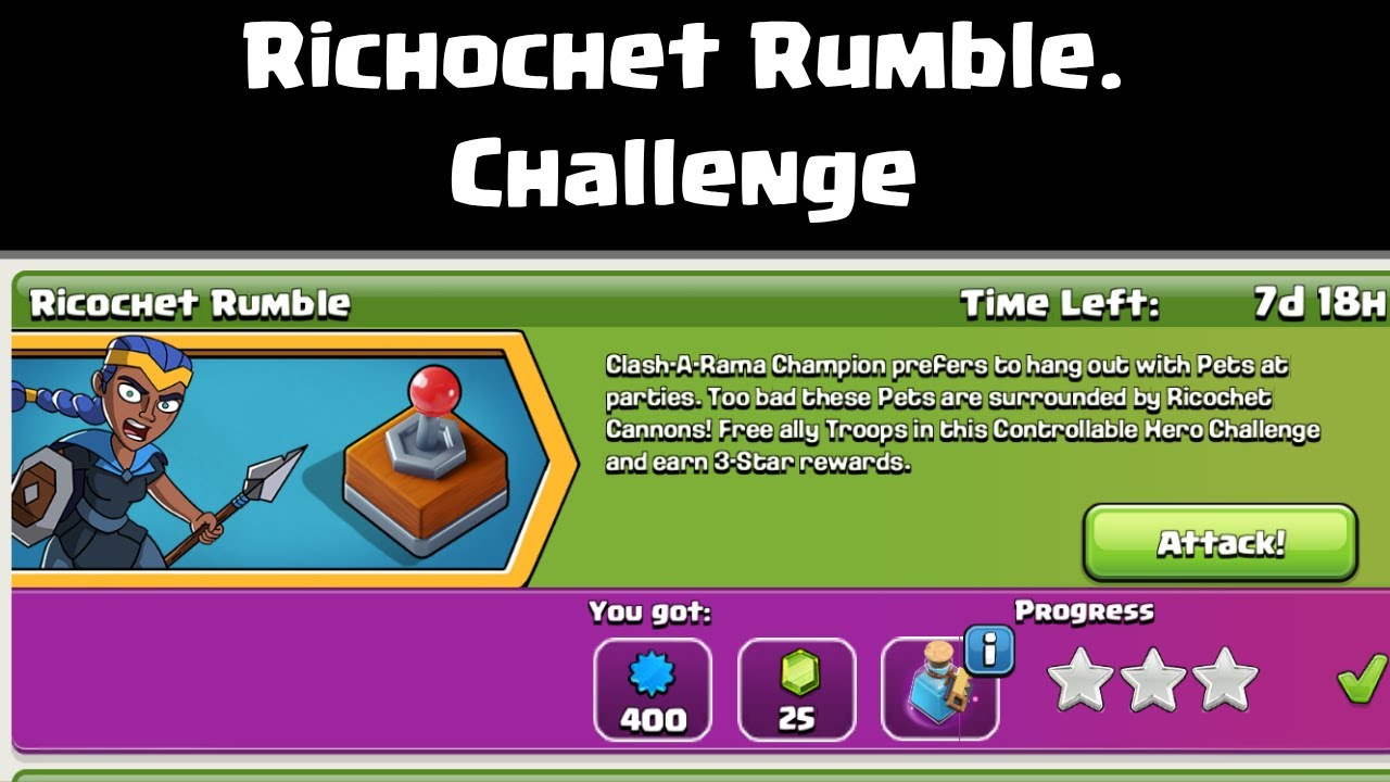 How to Complete the Ricochet Rumble Challenge