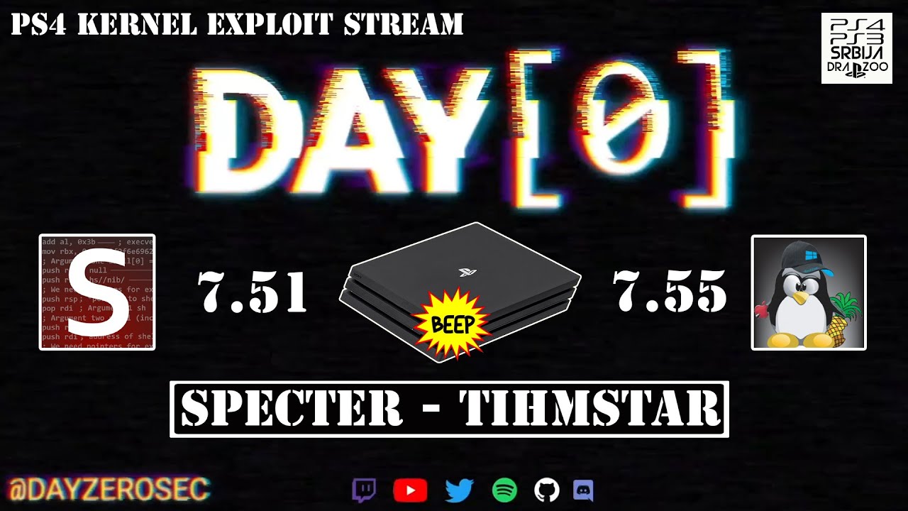 PS4 7.51/7.55 JAILBREAK Exploring IPv6 Bugs | SpecterDev | Tihmstar | New information