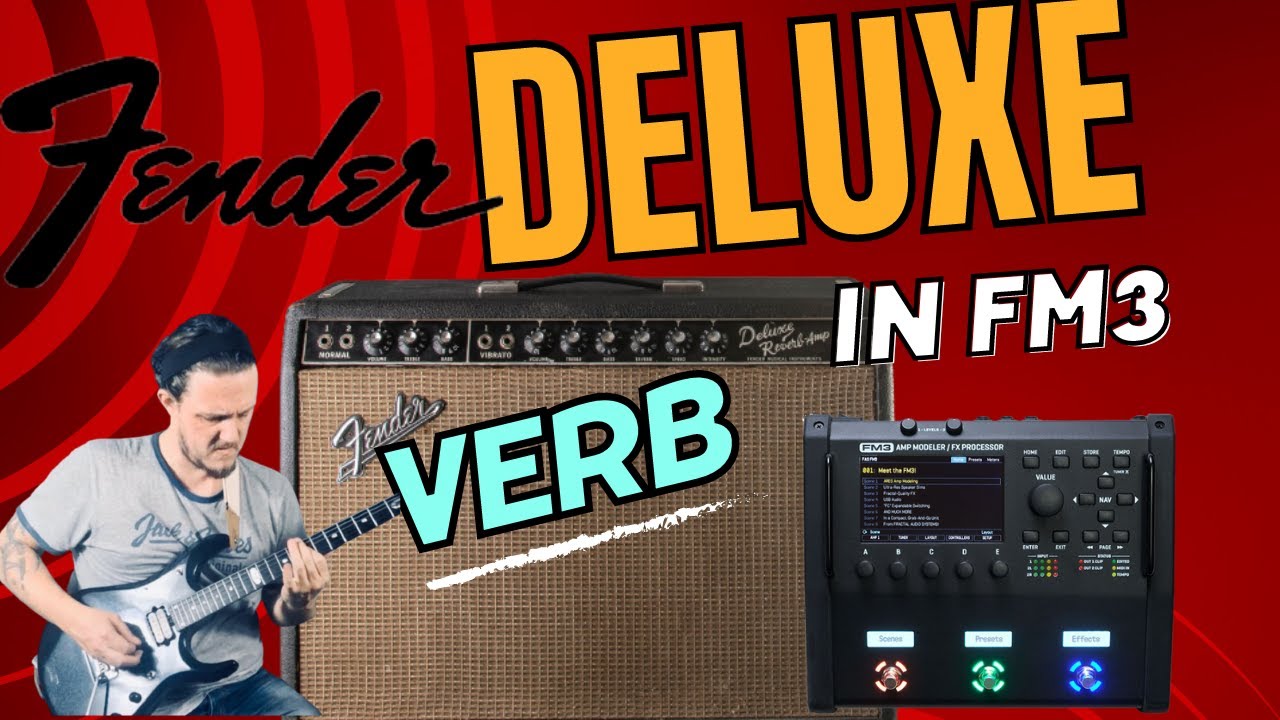FENDER Deluxe Reverb in a FM3 - JSR PACK   [Fractal Audio/FM9/AxeFXIII]