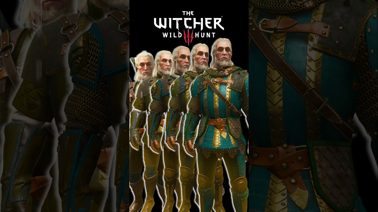 Griffin School Gear Evolution | The Witcher 3 Wild Hunt | #thewitcher3 #shorts