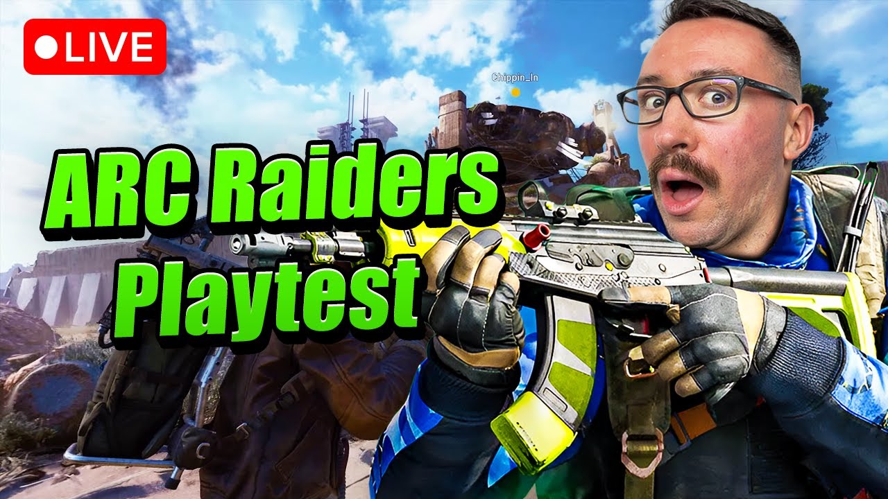 🔴LIVE - ARC RAIDERS Playtest!! Is this the next BIG game?