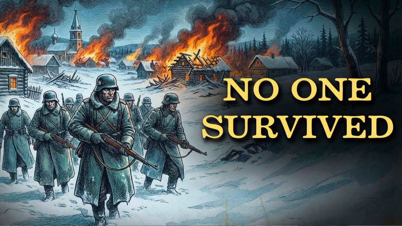 The French Village Destroyed by the SS | war history for sleep