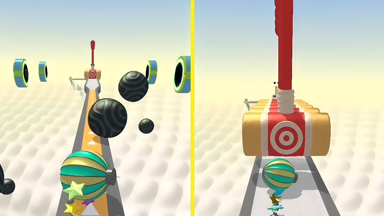 Action Balls Gyrosphere Race SpeedRun Gameplay Level 56