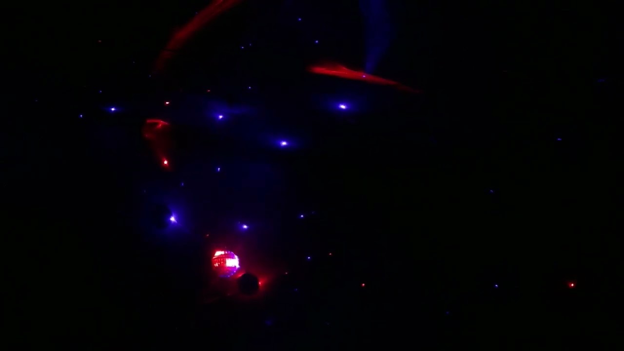 Universum 2 - 5mw 10mw Rot und UV Laser Dots Disco Kugel - Hintergrund RGB Licht FULL Movie 1080p
