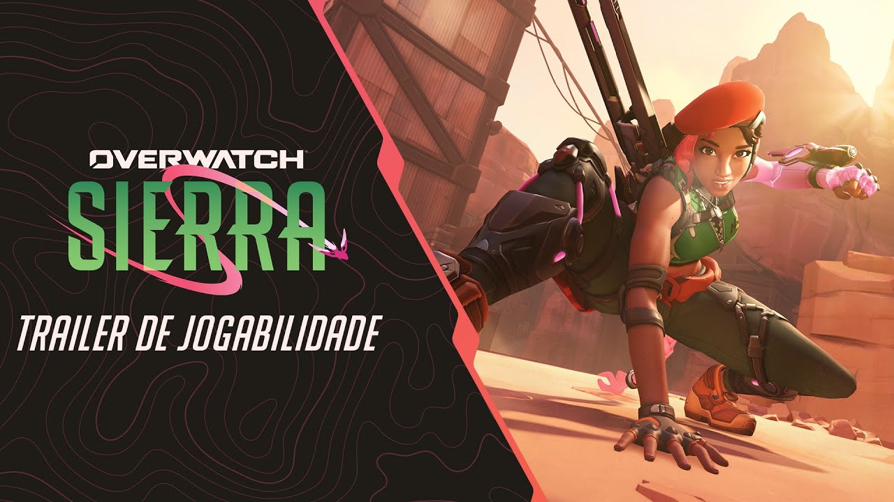 Sierra | Trailer de Jogabilidade da Nova Hero&iacute;na | Overwatch