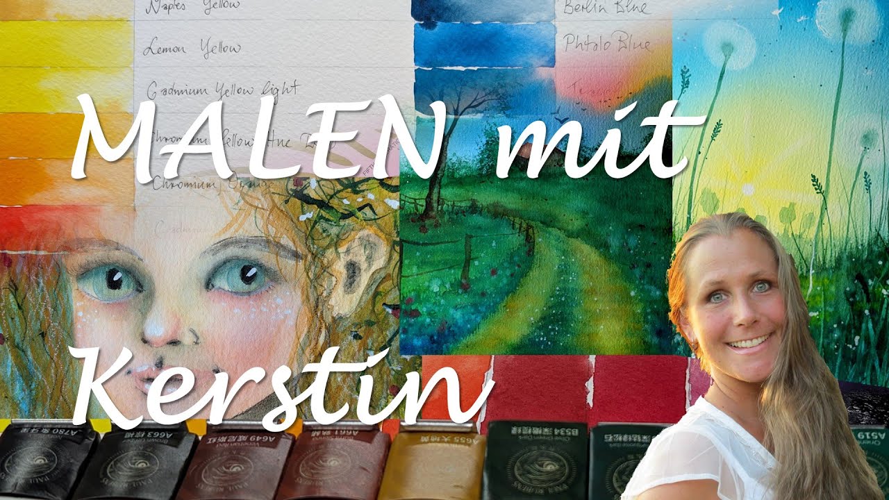Aquarellfarben im TEST! PAUL RUBENS Profi Aquarelle testen!