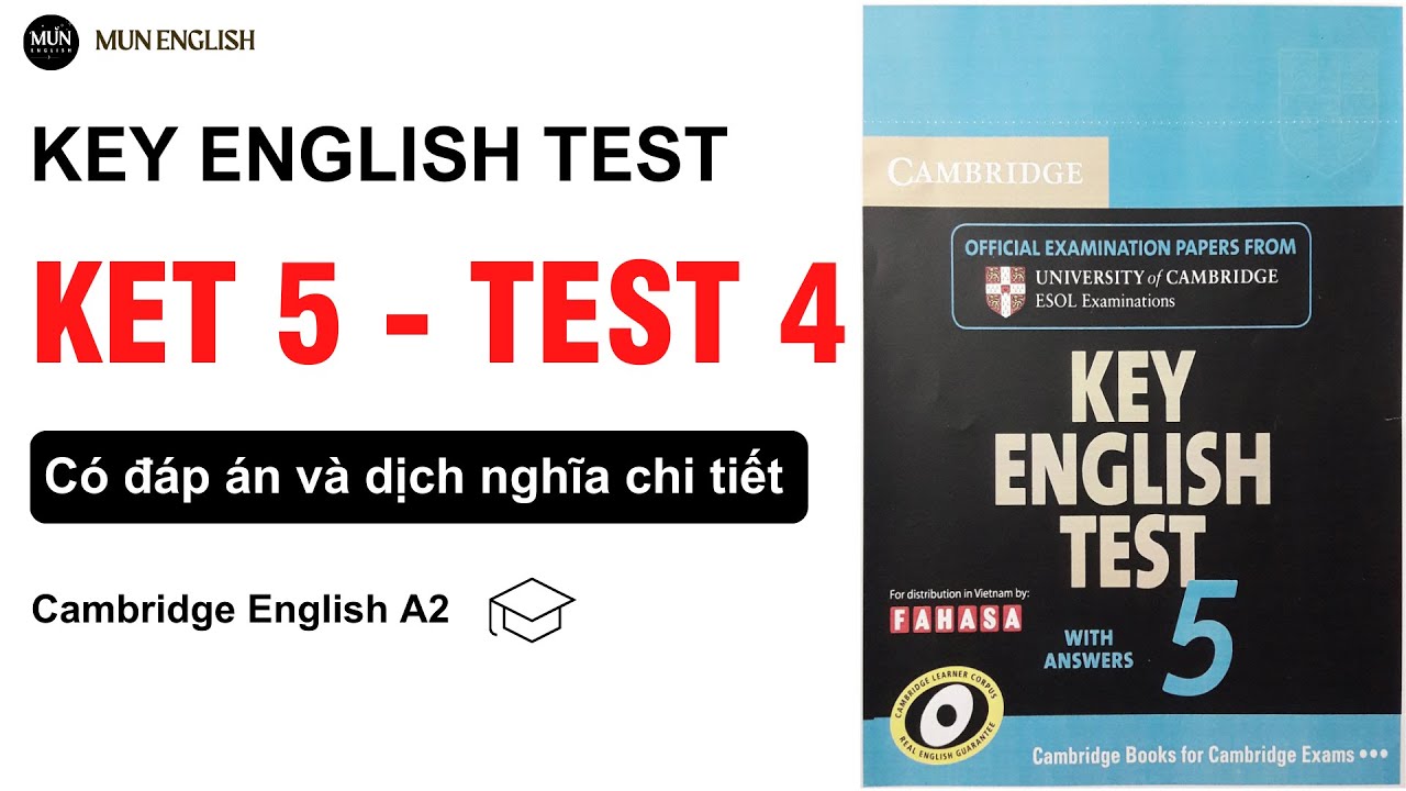 ТЕСТ 4 KET 5 | Практика аудирования английского языка A2 с ответами, сценариями и подробными пере...