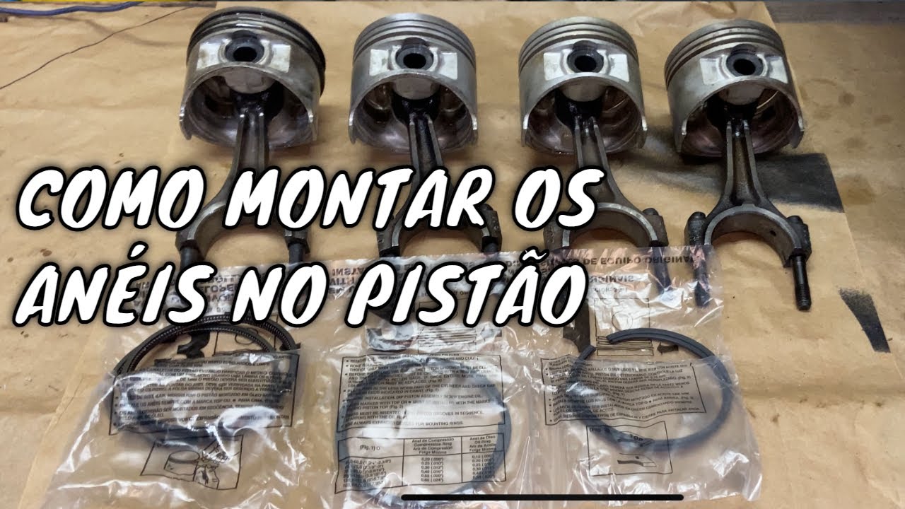TURBO Ep.07 - TUDO SOBRE MONTAGEM DE ANÉIS NO PISTÃO, SOBRE CILINDROS, RETIFICA, Chevette OHC