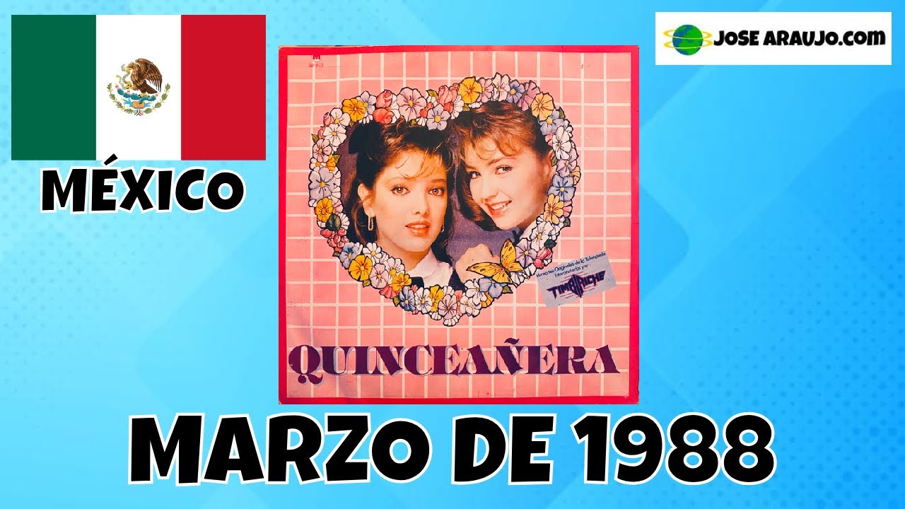 Los ÉXITOS de MÉXICO en Marzo de 1988