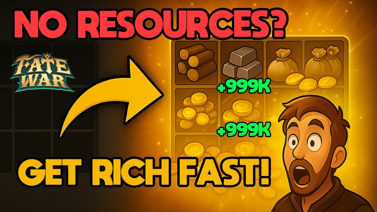 No Resources? This One Move Will Make You Rich in Fate War!
