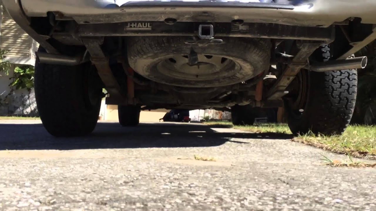 2000 Chevy s10 super 10 flowmaster exhaust 4.3L v6