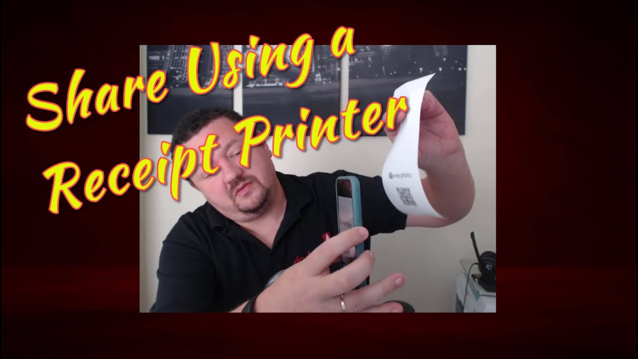 Printing QR Codes on a Receipt Print in Darkroom Core