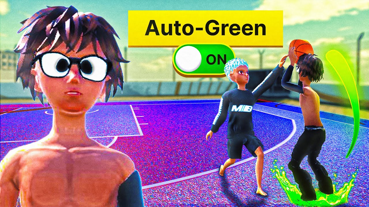 АВТО ЗЕЛЕНЫЙ СДЕЛАЛ МЕНЯ НЕЗАЩИЩЕННЫМ В ЭТОЙ НОВОЙ ИГРЕ БАСКЕТБОЛА В ROBLOX! | Motion Basketball