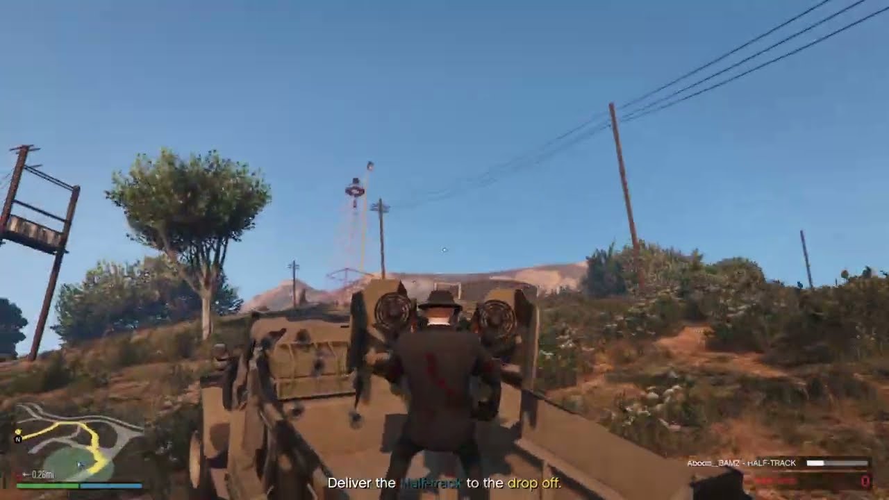 Grand Theft Auto V Online/ سرقة اكبر مضادة للطائرات مع مطاردة كبيرة 🔥