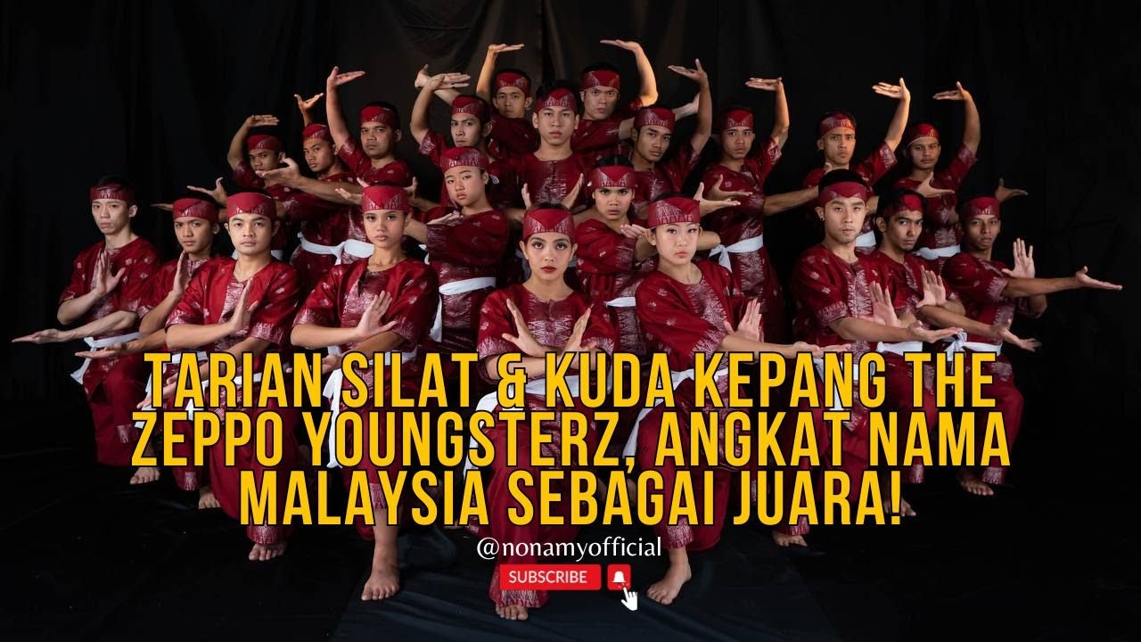 Tarian Silat & Kuda Kepang The Zeppo Youngsterz, Angkat Nama Malaysia Sebagai Juara!