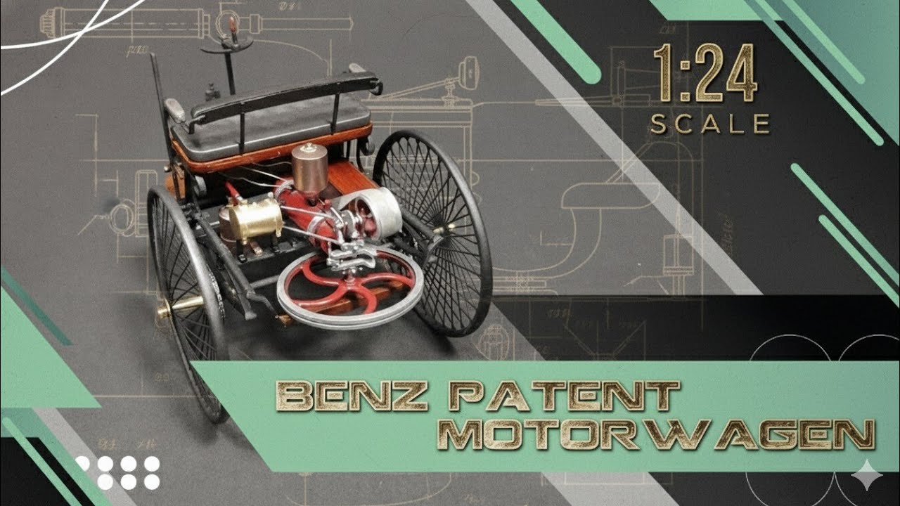 Benz Patent - Motorwagen 1886 - ICM - 1:24 scale part 1.