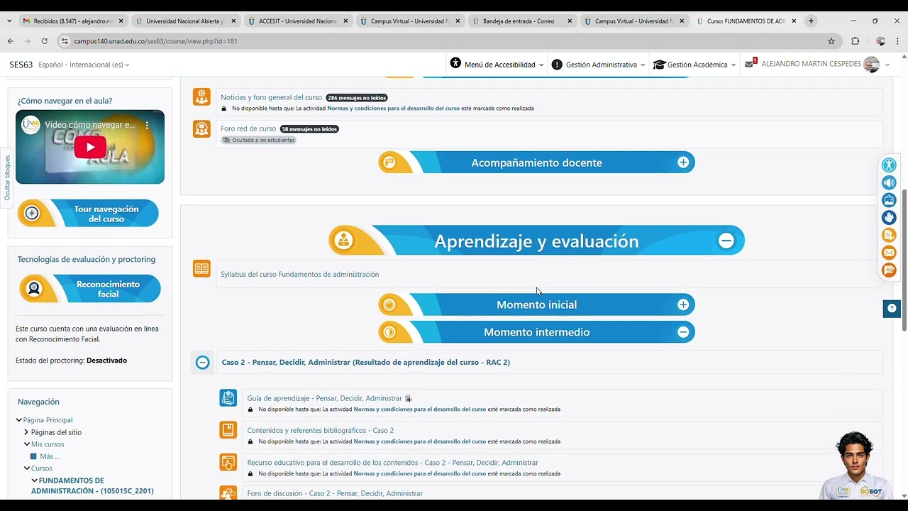 Universidad Nacional Abierta y a Distancia   UNAD de Colombia    Sitio oficial    Google Chrome 2026